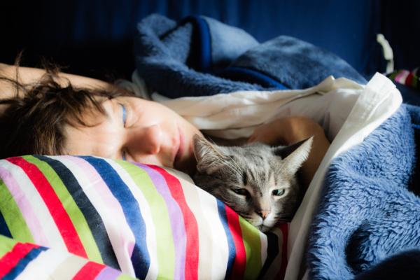 5 powodów, dla których Twój kot śpi z Tobą - Dlaczego mój kot śpi ze mną?