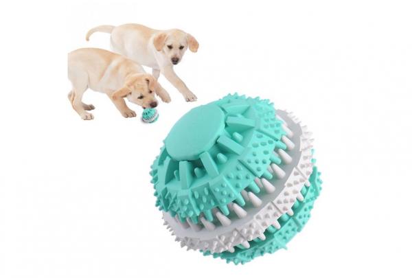 Różne sposoby czyszczenia zębów psa - 7. Piłka dentystyczna dla psów