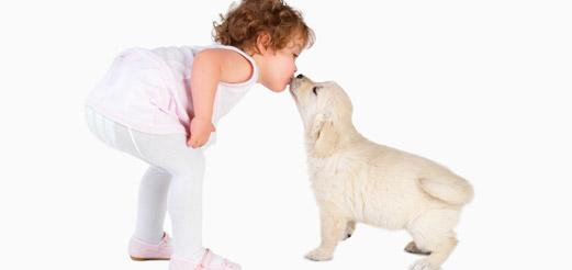 Unikaj zazdrości między dziećmi a psami - Wzrost dziecka z psem
